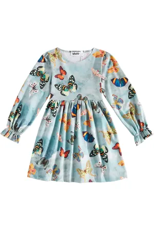 Molo Camie printed cotton-blend dress