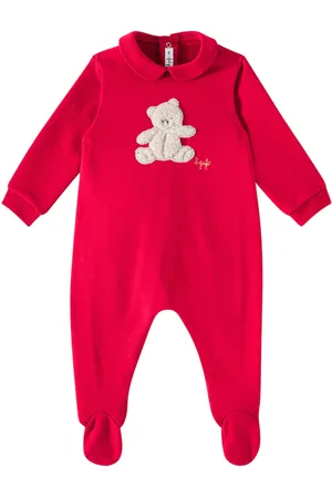 Il gufo Baby patch-appliquÃ© cotton onesie