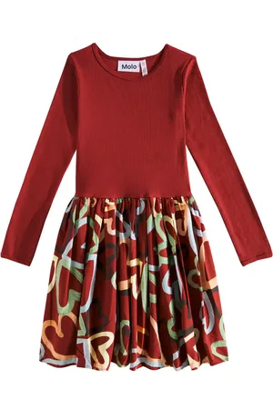 Molo Casie printed cotton-blend dress