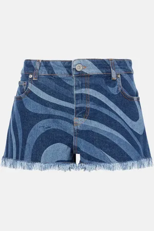 Puccini Marmo denim shorts