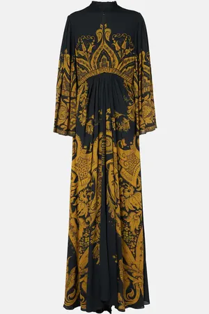 Etro Printed crÃªpe jersey gown