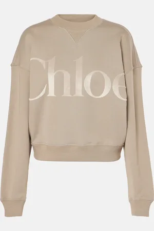 Chloé ChloÃ© Logo cotton fleece sweatshirt