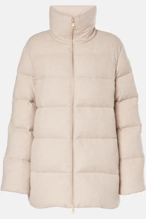 Moncler Bonaguil wool and cashmere down jacket