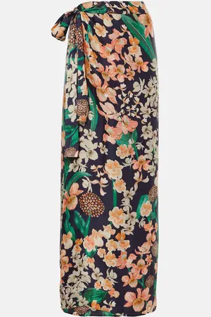 Agua by Agua Bendita Printed beach cover-up