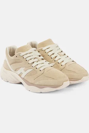 Hogan H665 suede-trimmed sneakers