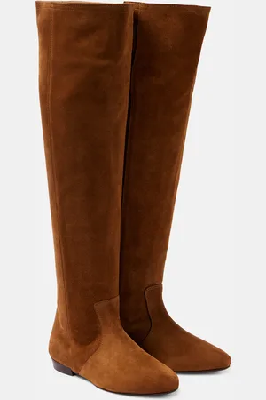 Isabel Marant Solya suede knee-high boots