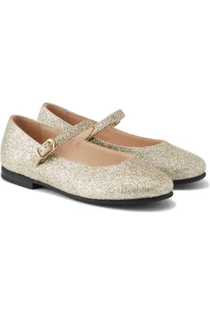 Il gufo Glitter ballet flats