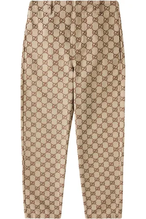 Gucci GG canvas cotton-blend pants