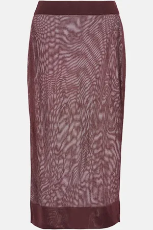 Saint Laurent Knitted pencil skirt