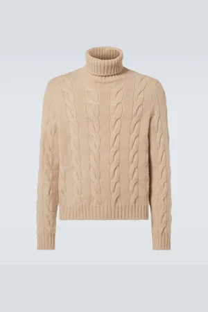 Loro Piana Cable-knit cashmere sweater