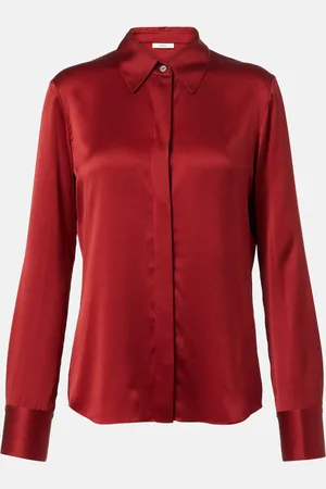 Vince Silk-blend shirt
