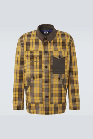 JUNYA WATANABE Checked cotton flannel jacket