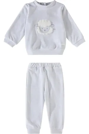 PATACHOU Baby cotton-blend sweatshirt and sweatpants set
