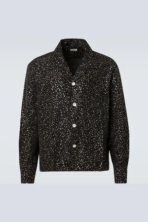 BODE Glitter faille shirt