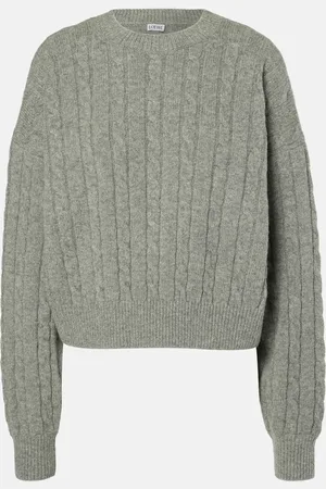 Loewe Cable-knit wool sweater