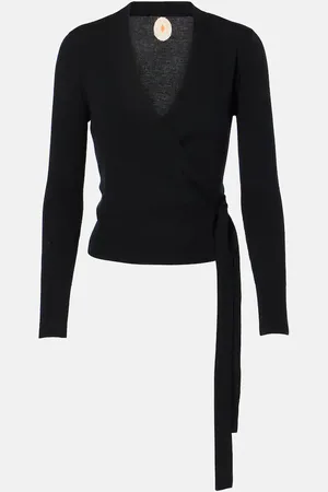 Jardin des Orangers Wool wrap top