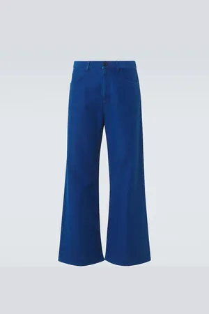 Marni Cotton wide-leg pants