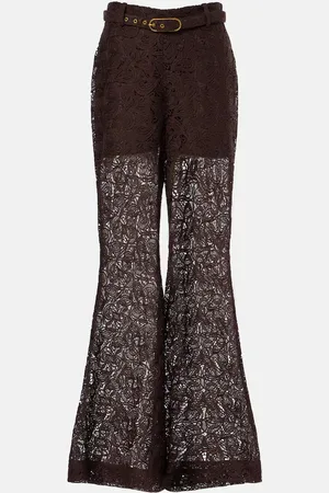 ZIMMERMANN Lace flared pants