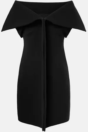 Salvatore Ferragamo Off-shoulder minidress