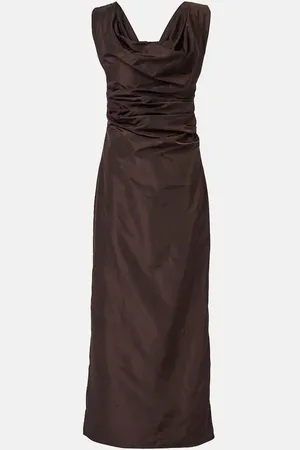 Staud Andrea off-shoulder maxi dress