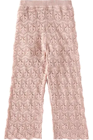 Rylee + Cru Crochet cotton straight pants