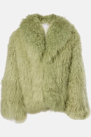 The Attico Faux fur jacket