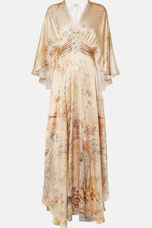 Camilla Silk charmeuse maxi dress