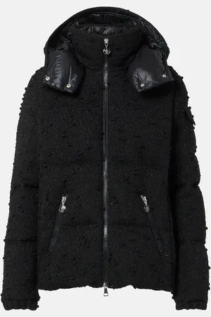 Moncler Fourmines tweed down jacket