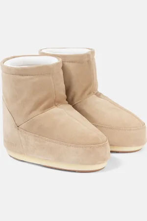 Moon Boot Icon Low suede snow boots