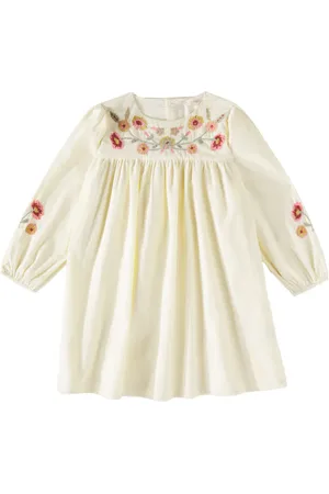 Louise Misha Sophia embroidered cotton dress
