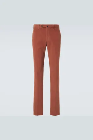 SLOWEAR Cotton corduroy straight pants