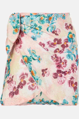 Agua by Agua Bendita Agustina Prado linen beach cover-up