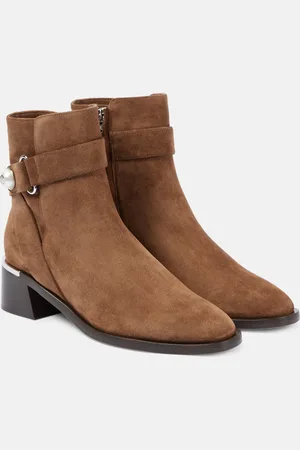 Jimmy Choo Noor 45 leather ankle boots