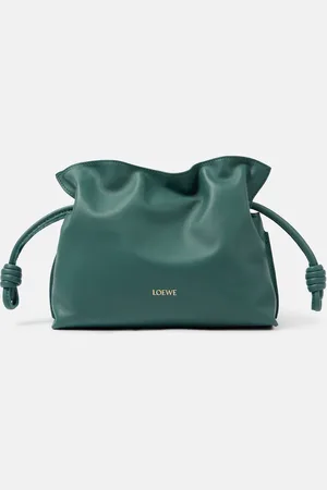 Loewe Flamenco Mini leather clutch