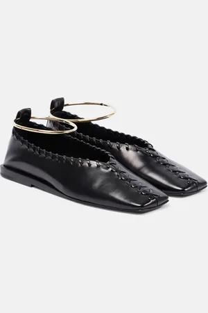Jil Sander Leather ballet flats