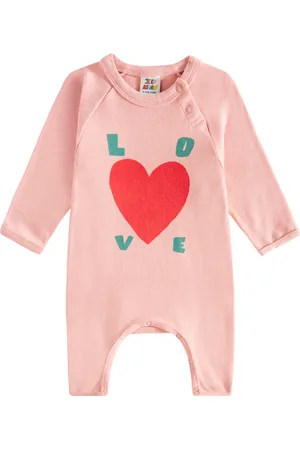 Jelly Mallow Baby printed cotton-blend onesie