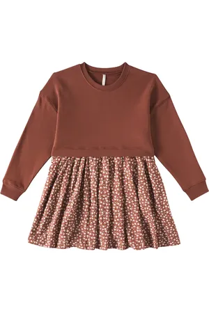 Rylee + Cru Rosette cotton-blend dress