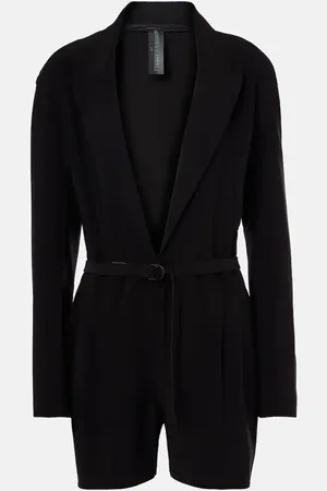 Norma Kamali Belted romper