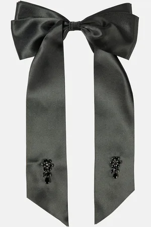 Simone Rocha Embellished bow-detail satin barrette