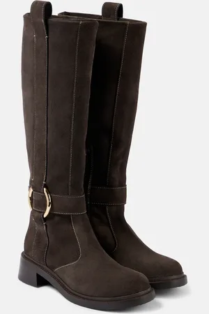 See by Chloé See By ChloÃ© New Ring suede knee-high boots