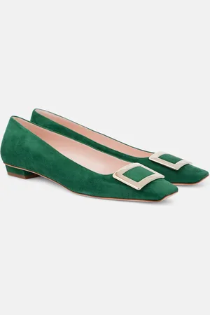 Roger Vivier Belle Vivier 25 suede pumps
