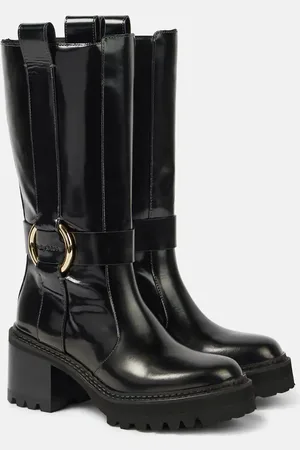 See by Chloé See By ChloÃ© New Ring 60 leather knee-high boots