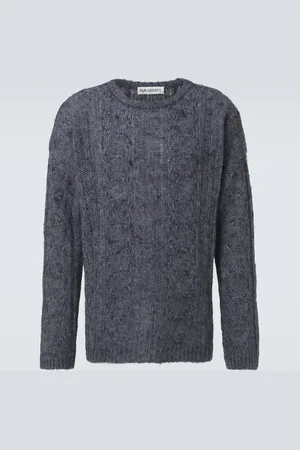 OUR LEGACY Popover cable-knit wool-blend sweater