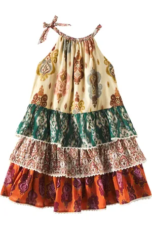 ZIMMERMANN Wylie printed tiered cotton dress