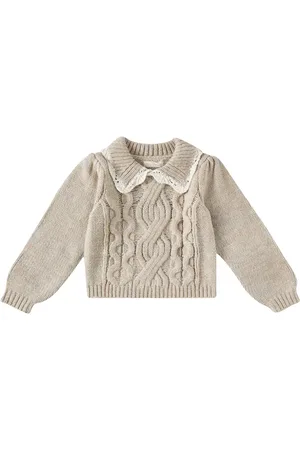 Rylee + Cru Alice cable-knit sweater