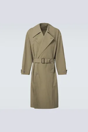 LEMAIRE Tibetan cotton-blend trench coat
