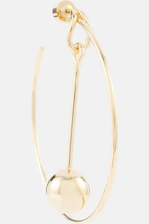 Jacquemus Asymmetric hoop earrings