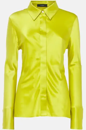 Joseph Brunel silk satin blouse
