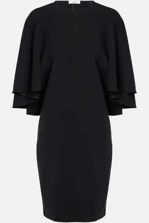 Chloé ChloÃ© Caped crÃªpe minidress