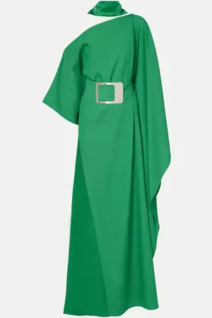 ‎Taller Marmo‎ Taylor scarf-detail crÃªpe cady kaftan